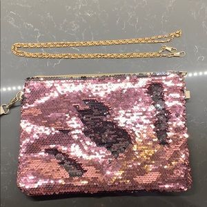 Sequin clutch or crossbody
